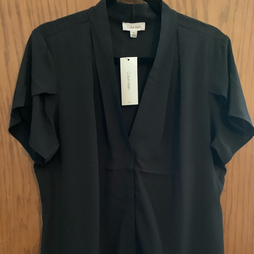 Calvin Klein short sleeved blouse-Sold out